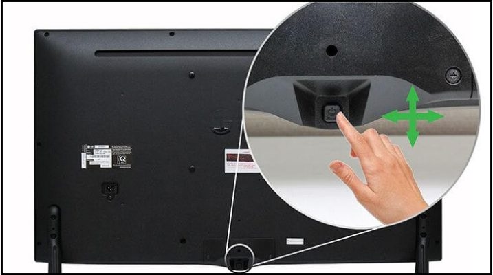 Rút phích cắm và nhấn giữ nút nguồn để reset Tivi LG