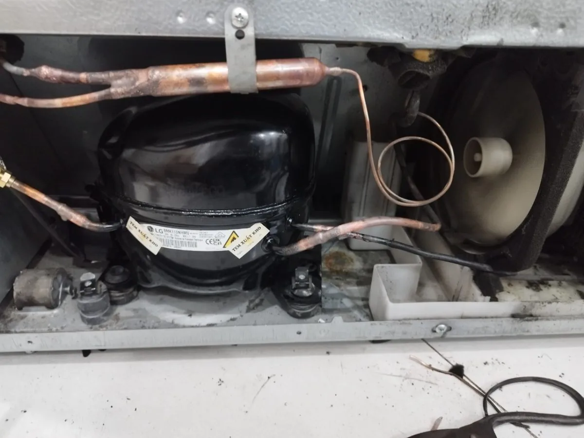 Sửa chữa máy nén (block) tủ lạnh LG không hoạt động