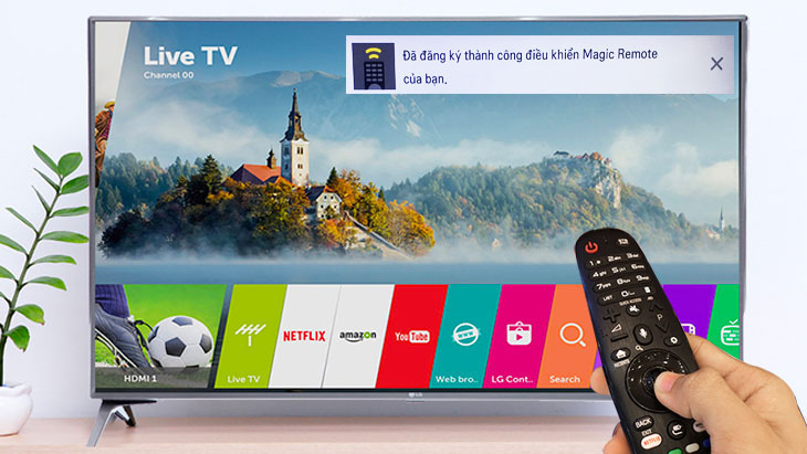 Tivi LG không nhận tín hiệu từ điều khiển (remote)